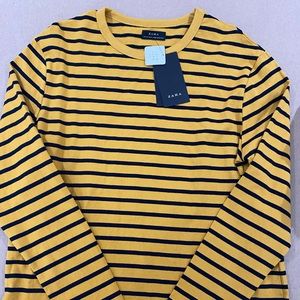 Zara long sleeve stripe T